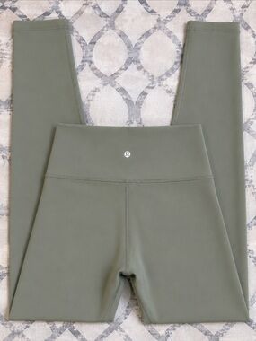 lululemon Olive Green High-Rise Leggings